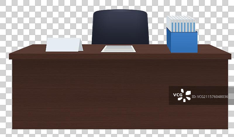 都市现代化建设基础设施大楼大厦内部房间写字楼装饰办公桌子文件夹老板桌办公椅子卡通插画图片素材