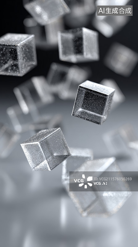 【AI数字艺术】科技感电商广告背景图片素材