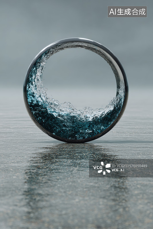 【AI数字艺术】科技感电商广告背景图片素材