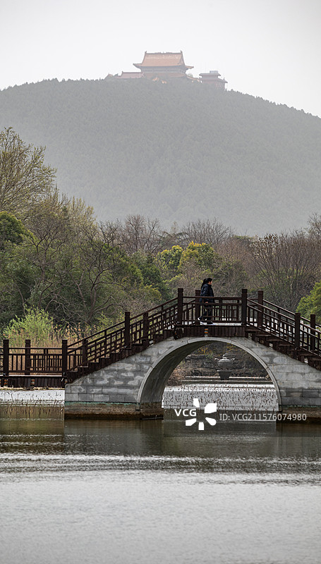 江苏徐州彭祖园云龙山自然景观图片素材