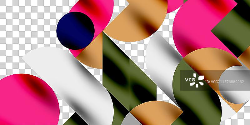 科技极简圆形几何艺术图片素材