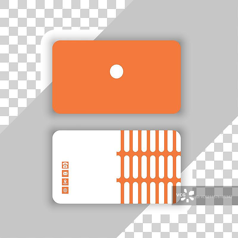 专业的名片或商务卡片图片素材