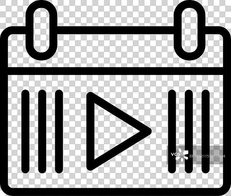 日历图标设计图片素材