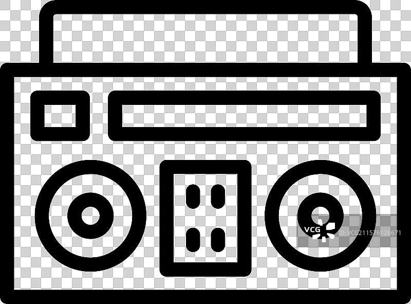 便携音响图标设计图片素材