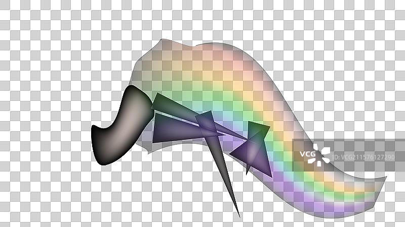 光棱折射光晕叠加效果图片素材