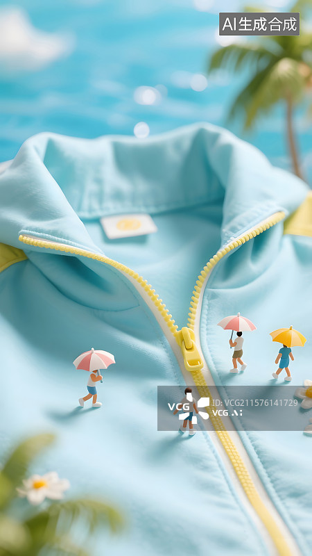 【AI数字艺术】防晒衣广告图片素材