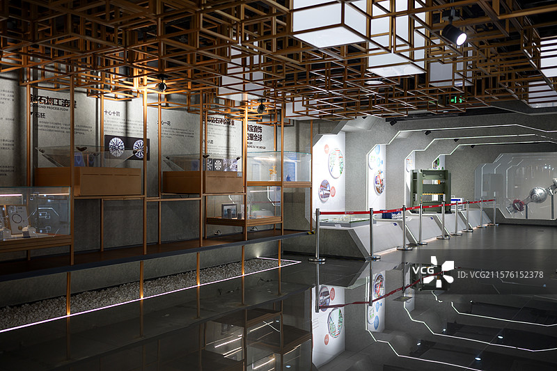 广东佛山顺德工业发展馆 内部陈设图片素材