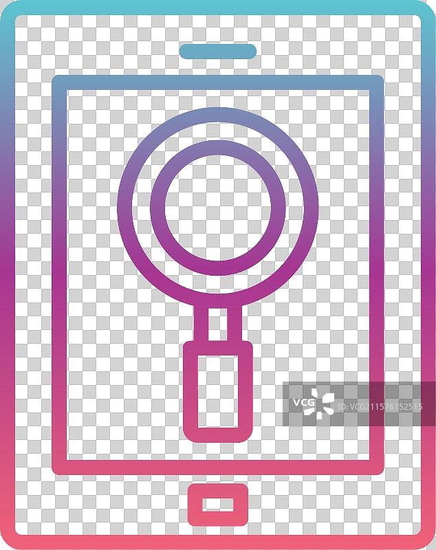 半透明线性渐变设计图片素材