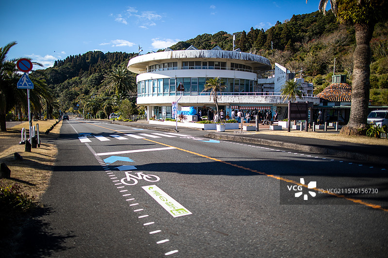 亚洲日本宫崎县青岛的菲尼克斯服务区图片素材