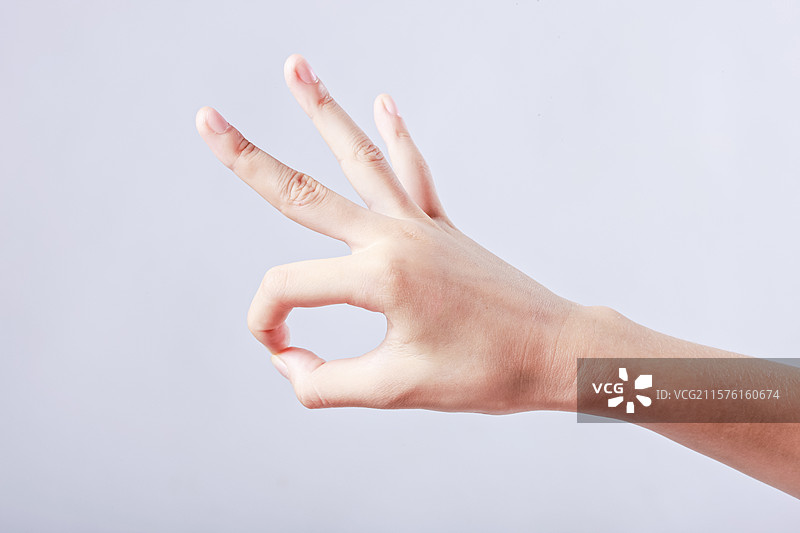 一只手 OK手势图片素材