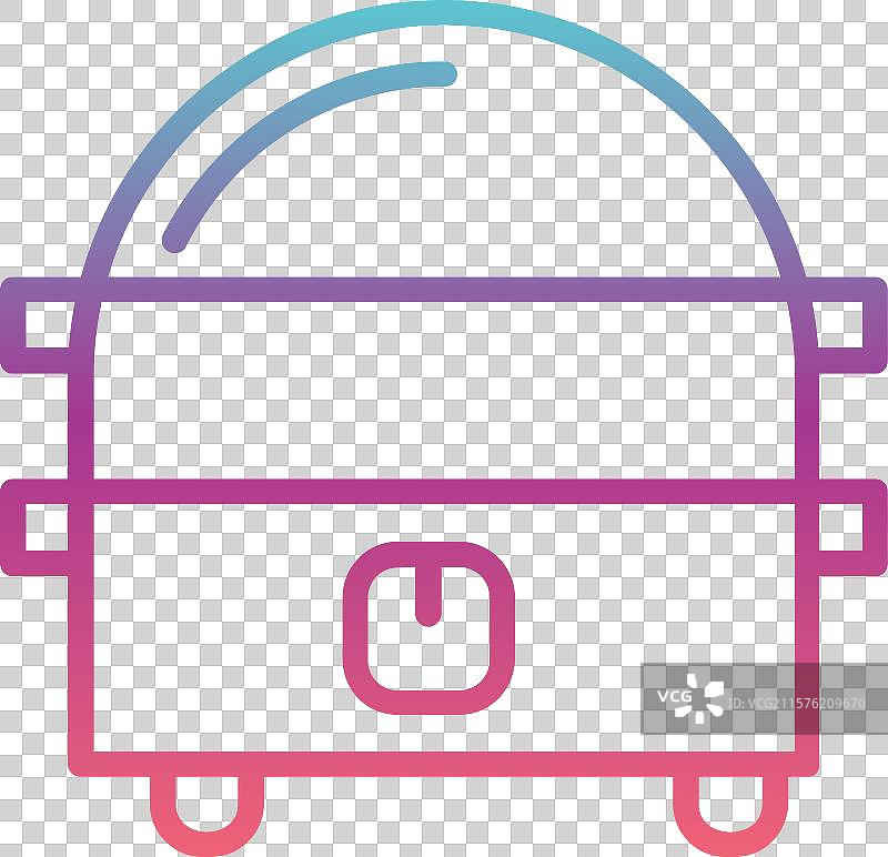 蒸汽船线条渐变设计图片素材