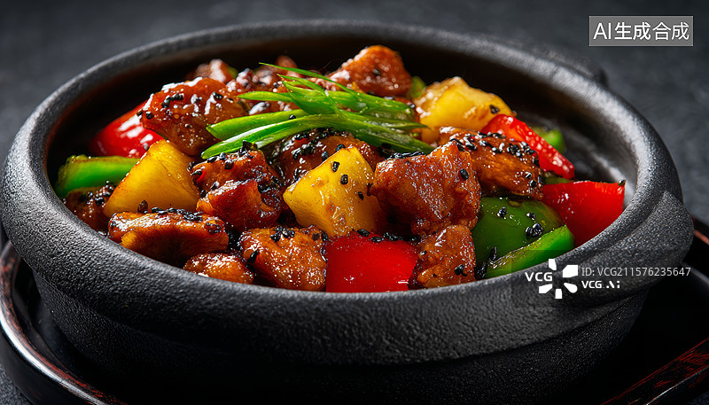 【AI数字艺术】美味牛肉炖土豆图片素材