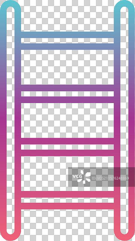 梯形线条渐变设计图片素材