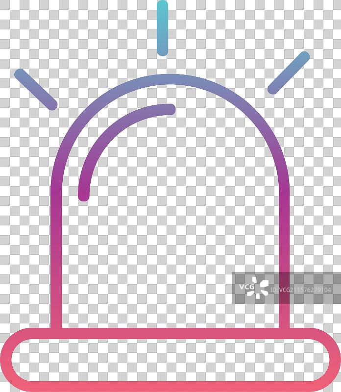 警报线渐变设计图片素材