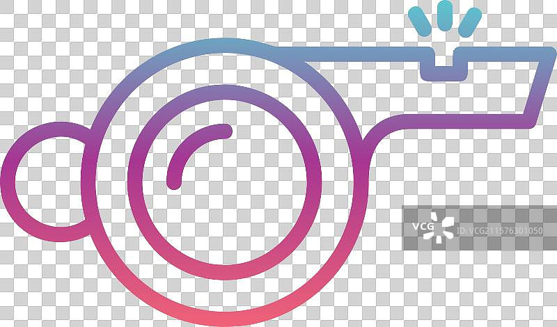 哨子线条渐变设计图片素材