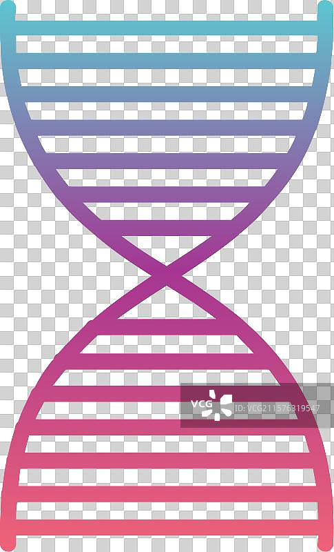 DNA线性渐变设计图片素材