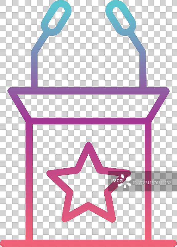 看台线性渐变设计图片素材