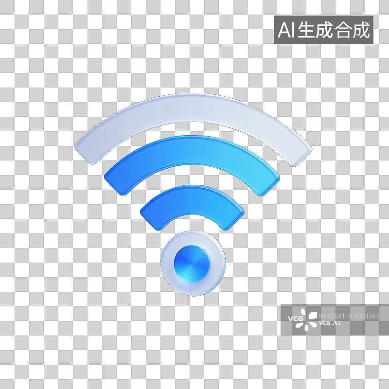 【AI数字艺术】无线网络的便捷连接图片素材