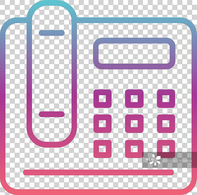 办公室电话线路渐变设计图片素材