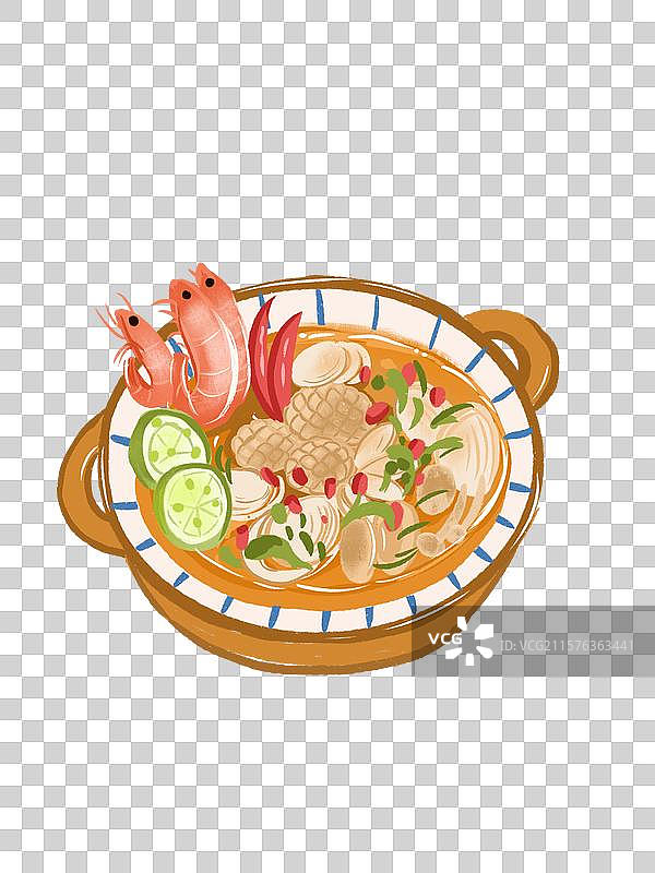 冬阴功汤图片素材