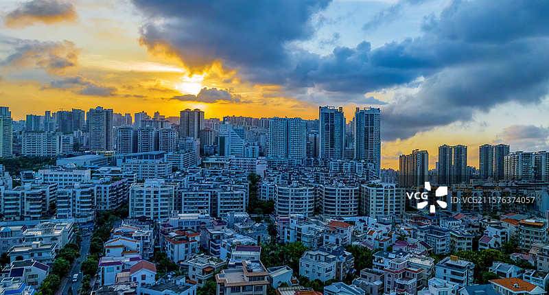 《城市夕色》图片素材