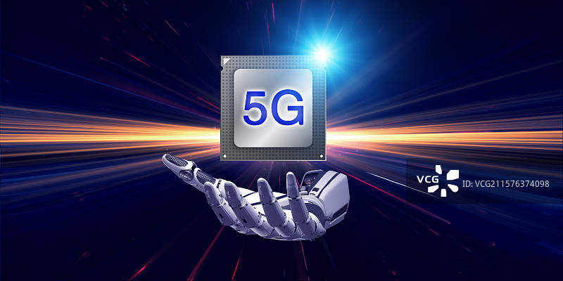 Ai人工智能赋能5g数据网络图片素材