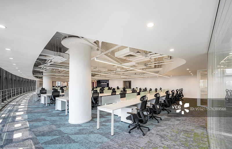 现代办公室会议室空间图片素材