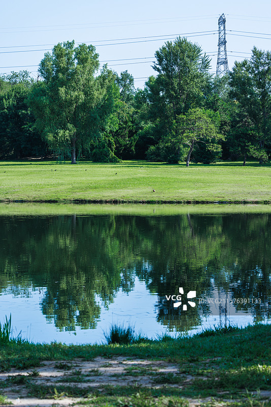 青山绿水，生机无限图片素材