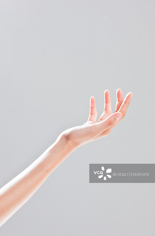 一只手手掌打开 手心向上图片素材
