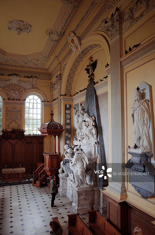 英国牛津布莱尼姆宫图片素材