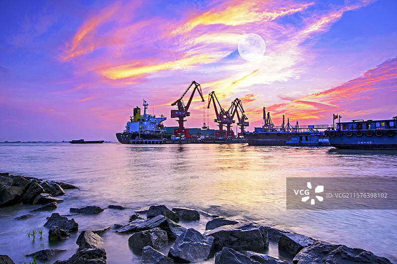 南通风光 （22）长江图片素材