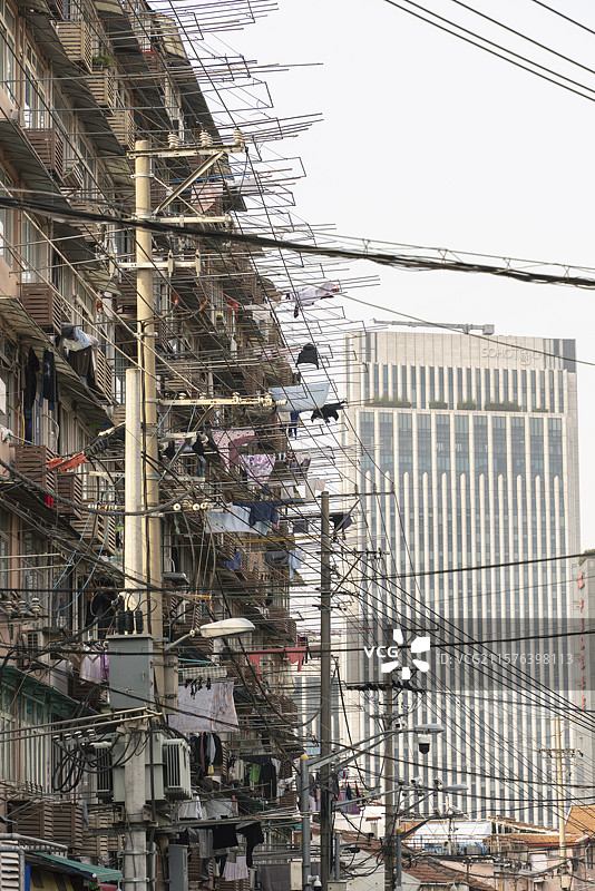 上海老城厢老西门小南门小东门老城区城市建筑街景图片素材
