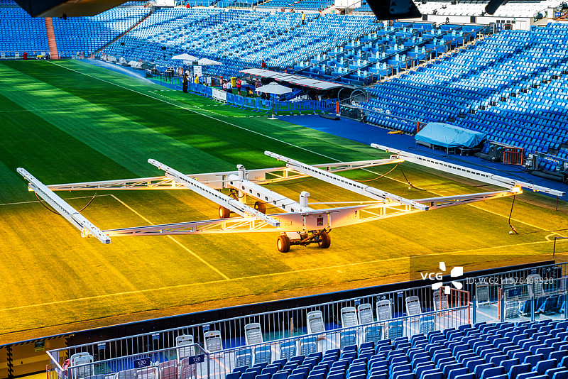 西班牙皇家马德里足球俱乐部主场欧洲足联五星级足球场图片素材