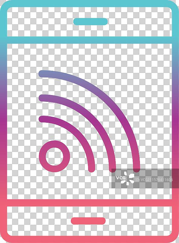 RSS线性渐变设计图片素材