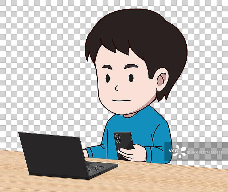 现代城市都市网络互联网买卖商品网购买东西快递送货外卖骑手卡通人物插画图片素材