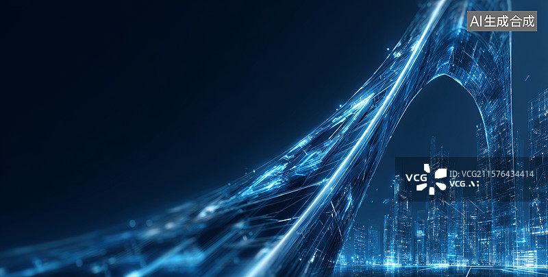 【AI数字艺术】未来科技之门图片素材