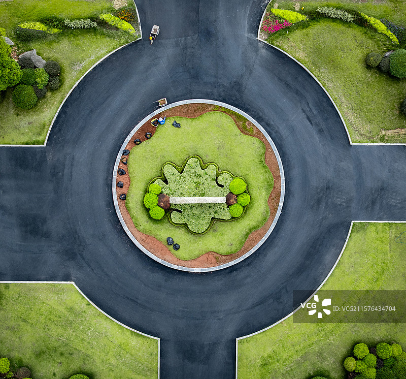 城市景观 公园道路图片素材