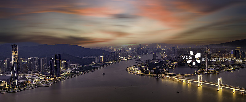 澳门夜色图片素材