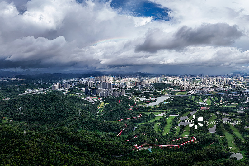 深圳市光明区虹桥公园图片素材