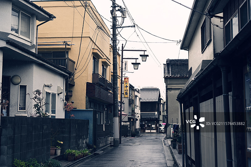 日本川越一番街图片素材