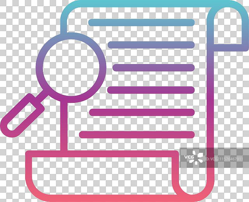 校对线性渐变设计图片素材