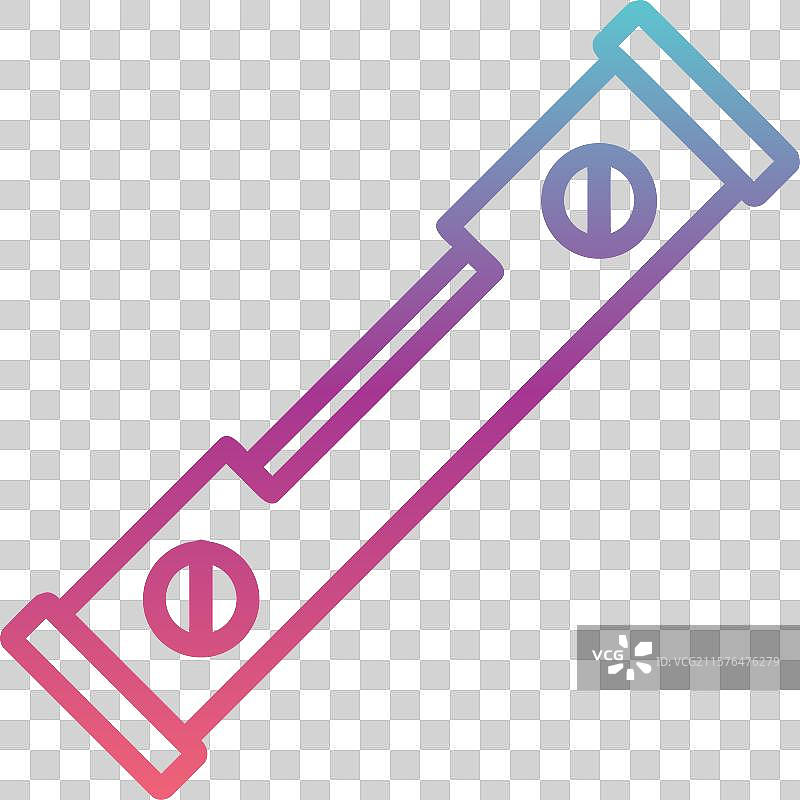 水平线渐变设计图片素材