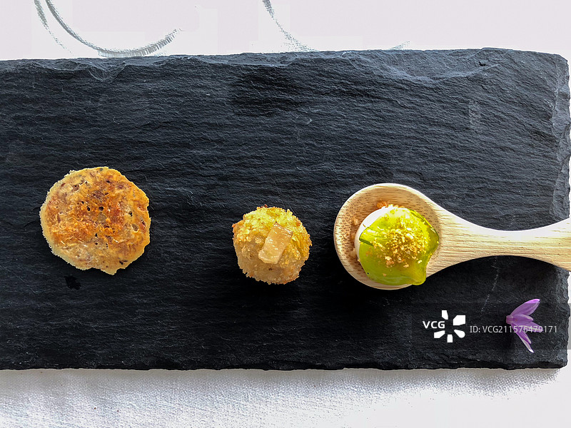 西班牙里奥哈美丽的乡村酒店美食风景线图片素材