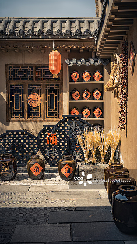 著名的西宁丹噶尔古城遗迹景象图片素材