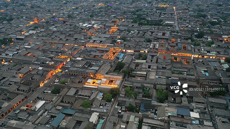 平遥古城 世界文化遗产 古城 古建筑 遗迹 文化古迹 山西 中国古城 旅游景点 文化旅游 古城墙 文图片素材