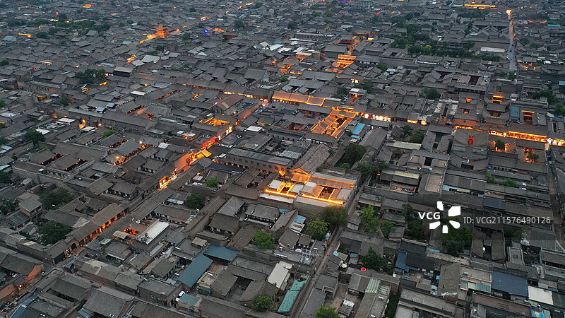 平遥古城 世界文化遗产 古城 古建筑 遗迹 文化古迹 山西 中国古城 旅游景点 文化旅游 古城墙 文图片素材