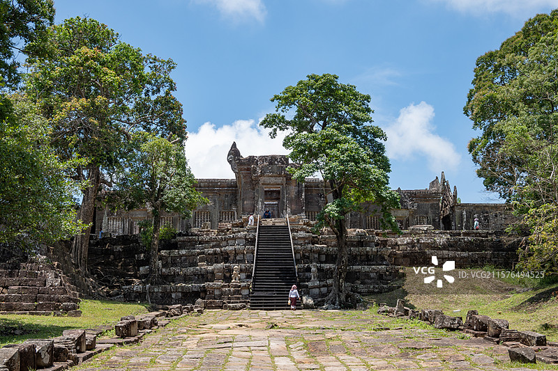 Preah Vihear Temple 柏威夏寺图片素材