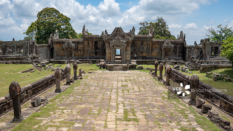 Preah Vihear Temple 柏威夏寺图片素材
