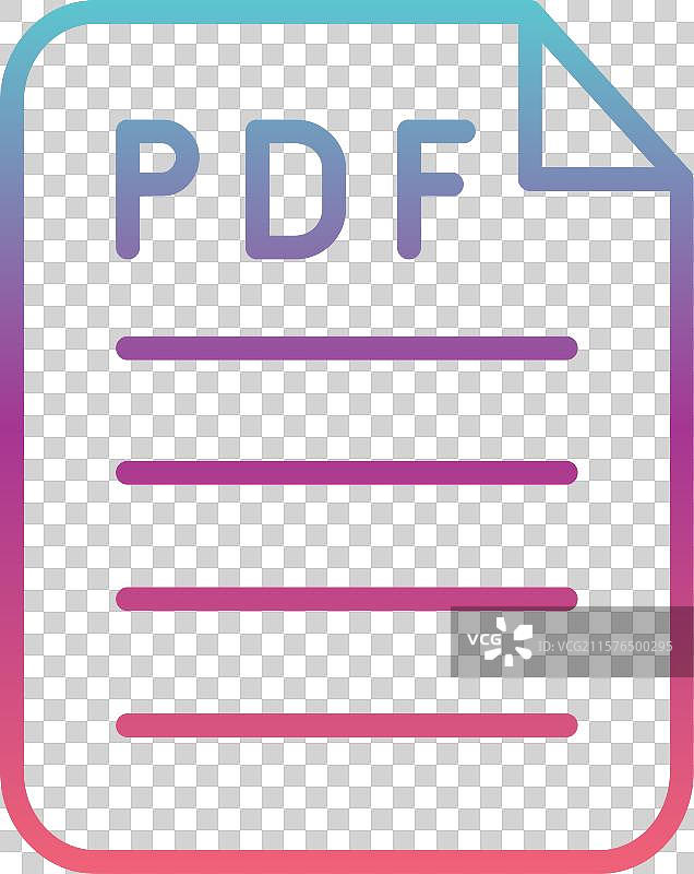 PDF线性渐变设计图片素材