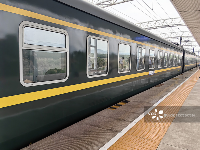 绿皮火车图片素材